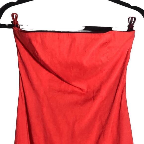 Theory Red Mini Dress - Picture 10 of 16